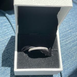 * sold Pandora Sparkle & Hearts Ring